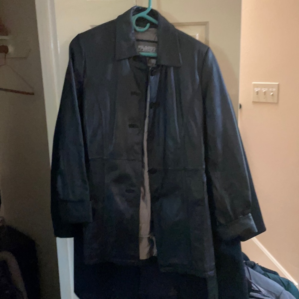 Wilson’s leather coat
